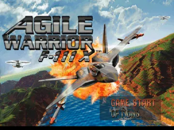 Agile Warrior F-111X (EU) screen shot title
